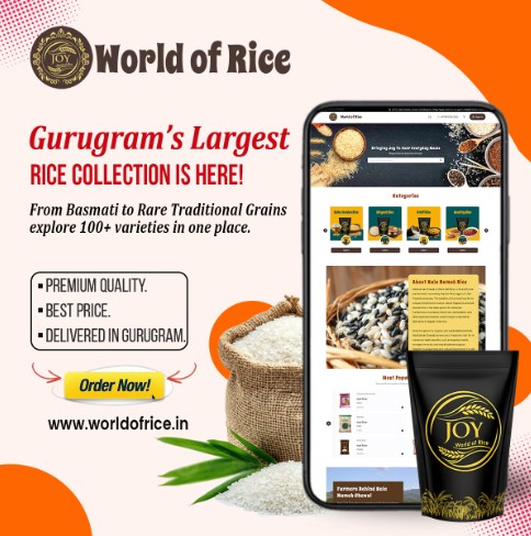 Joy World of Rice Instagram post